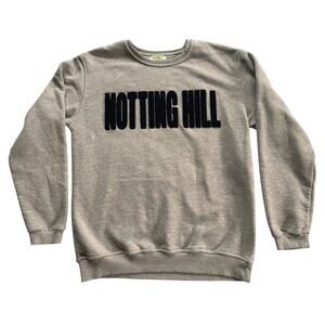 Organic Hill NOTTING HILL Sweatshirt Medium Gray 100% Organic Cotton